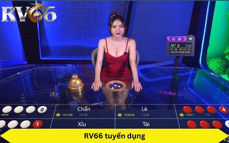 tuyển dụng dealer sảnh live casino RV66