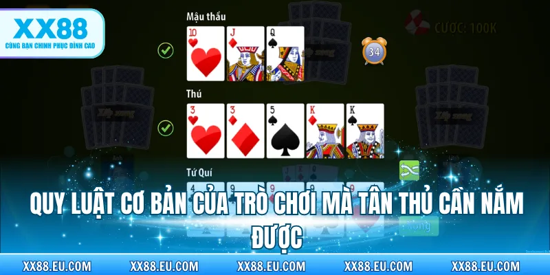 Quy luật cơ bản của trò chơi mà tân thủ cần nắm được